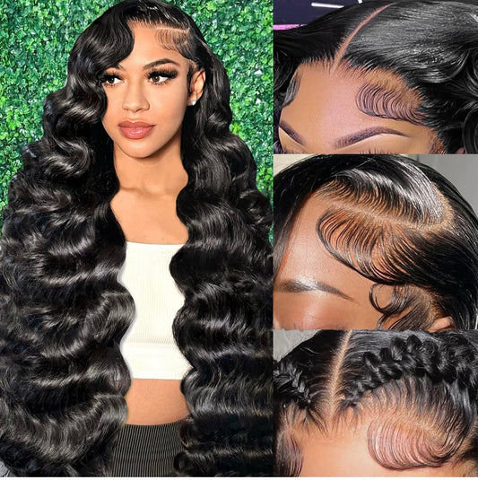 Body Wave Human Hair Wig 250% Density